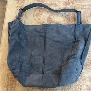 The Sak blue suede hobo Bag